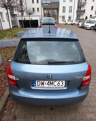 Skoda Fabia cena 11000 przebieg: 159957, rok produkcji 2008 z Wrocław małe 172